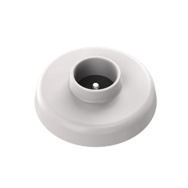 Imagem de Plástico branco/cinza DZ75 base de suporte para câmera cardan suporte base peças de substituição para DJI OM5