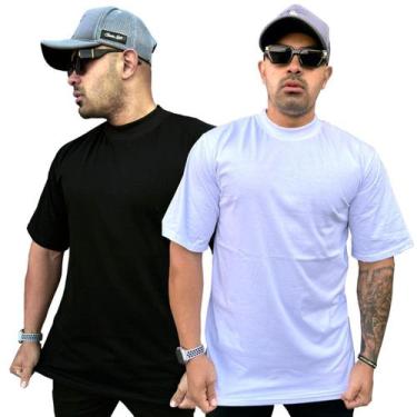 Imagem de Kit 2 Camisa Oversized Long Premium Camiseta Plus Pronta Entrega - RM 
