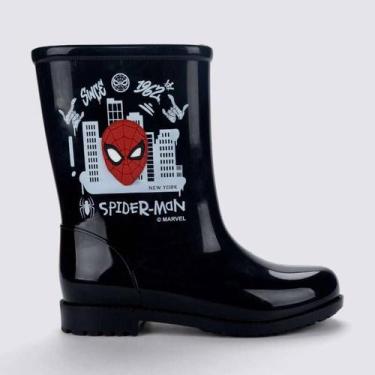 Imagem de Bota Grendene Marvel Power Kids - Infantil - Preto, 30