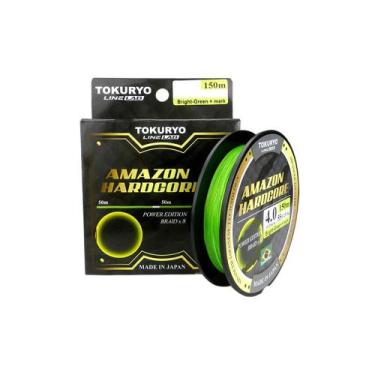 Imagem de Linha pesca multif. tokuryo amazon hardecore x8 33lb 150m
