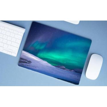 Imagem de Mouse Pad Grande, Aurora Boreal - Deluzz