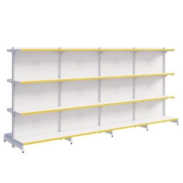 Imagem de Gôndola Fit Centro 1 Inicial E 3 Continuações 1,37m De Mercado Amapá, 