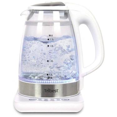 Imagem de Chaleira Elétrica Tribest GKD450 1.7L com Desligamento Automático, 110V, Branca