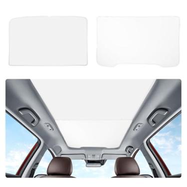 Imagem de REENKEY 2025 Tesla New Model Y Juniper Grey Toldo de para-sol [Sem lacunas, sem flacidez] Design magnético médio Novo Tesla Y acessórios indispensáveis isolamento térmico sombra de vidro dobrável