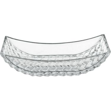 Imagem de Fruteira Centro Mesa Home&co Vidro 9x36x14cm Transparente