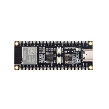 Imagem de Waveshare Microcontrolador ESP32-C6, placa de desenvolvimento WiFi 6, processador de núcleo único de 160 MHz, módulo ESP32-C6-MINI-1, com cabeçalho pré-soldado
