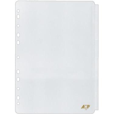 Imagem de Divisórias para Fichário ACP Cristal Transparente