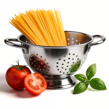 Imagem de Escorredor De Macarrão Passador Para Massa Legumes Multiuso em Aço Inox Utensílios De Cozinha Top