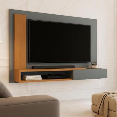 Imagem de Painel Sala Quarto Luxo Para TV Até 50 Polegadas Mateus Plus - Cores -