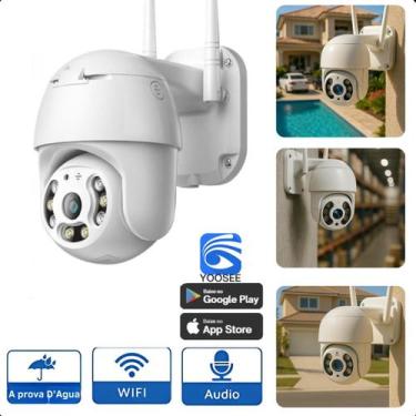 Imagem de Câmera Externa para Vigilância Wi-Fi 1080p Full HD - ASAF
