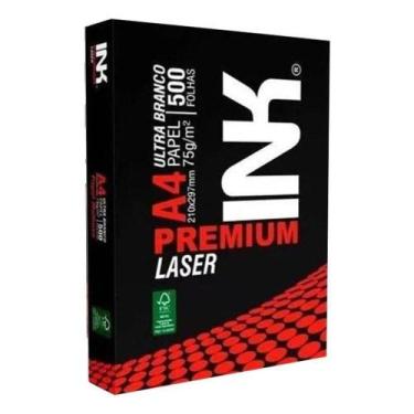 Imagem de Papel Sulfite A4 75g 500 Folhas Premium Laser Branco - Ink - OUTRAS MA