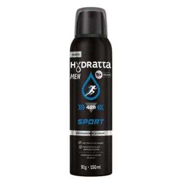 Imagem de Desodorante Aerosol Hydratta Men Sport 150Ml