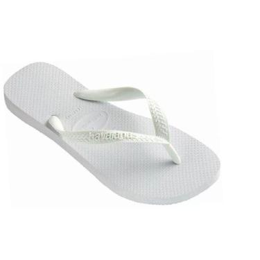 Imagem de Chinelo Havaianas Top 4029 - Modelo Unissex para Dia a Dia, Branco