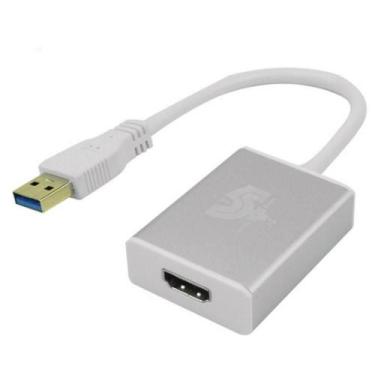 Imagem de Adaptador Usb Macho Para Hdmi Fêmea Cabo - Chip Sce