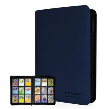 Imagem de Álbum para Cartas Colecionáveis ARCHIVALPRO 9 Bolsos com Zíper em Cour