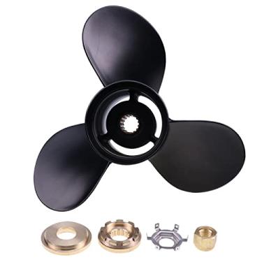 Imagem de Holdia Propulsor de hélice 48-77346A45 RH 13 X 19 3 lâminas compatíveis com Mercury Mariner 60 Bigfoot 75 90 100 115 125 HP
