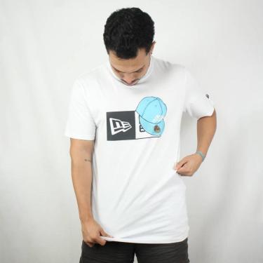 Imagem de Camiseta New Era Cap Box Branco-Masculino