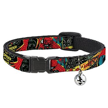 Imagem de Coleira de gato Breakaway The Amazing Spider Man 100º aniversário capa de 20 a 30 cm 1,2 cm de largura