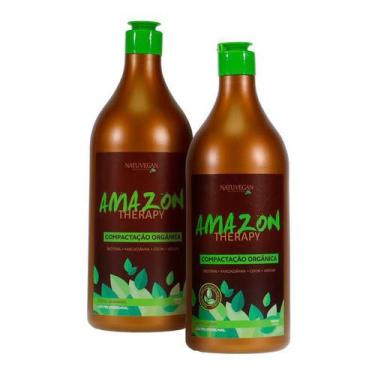 Imagem de Escova Progressiva Profissional Sem Formol Premium 2X1Litro - Natuvega