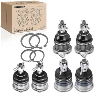 Imagem de A-Premium Conjunto de 6, kit de juntas esféricas dianteiras e traseiras, superior e inferior, compatível com Honda Accord 1990-1997, Isuzu Oasis 1996-1999