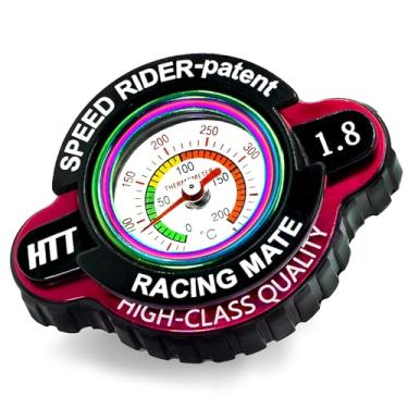 Imagem de WhaleFlame Mantenha o monitor da tampa do radiador para motocicleta/quadriciclo fresco e seguro evita vazamentos, compatível com a maioria dos modelos B*TA, HUS*B*Rg, K*M, H*sqv*rna, S*lk*rk e a