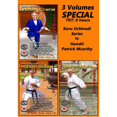 Imagem de Special - All 3 DVD Sets (9 Discs) 1. Tsuki-naka Kata (3 DVD Set) 2. Futari-geiko (3 DVD Set) 3. Bunkai-jutsu (3 DVD Set)