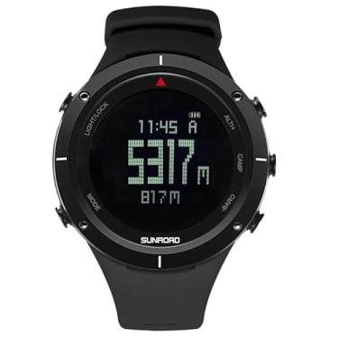 Imagem de VIHELM Relógio inteligente FR853B para esportes ao ar livre com modo de escalada altímetro