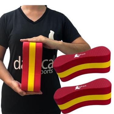 Imagem de Kit 2 Polibóias Flutuadores De Perna Natação e Hidroginástica Em EVA D