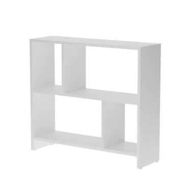 Imagem de Estante Infantil Nicho Organizador Criança Armário Para Brinquedos Branco