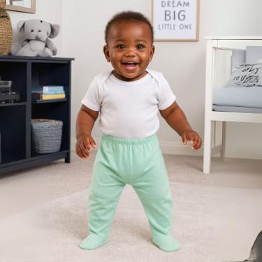 Imagem de Kit 3 Mijão Com Pé Malha Culote Calça Algodão Menino P - Mafessoni, mi
