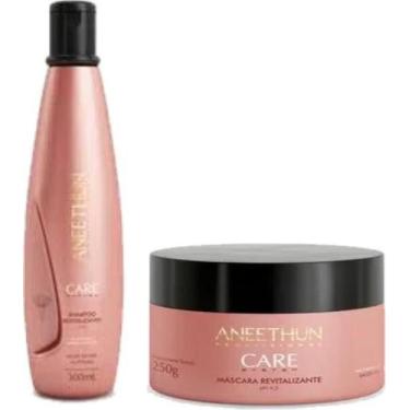 Imagem de Kit Aneethun Care System Shampoo + Máscara Revitalizante