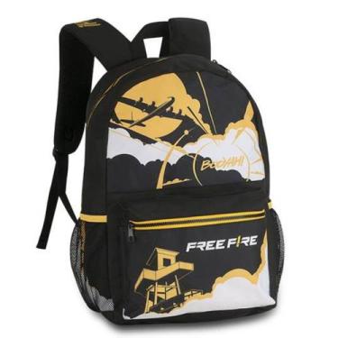 Imagem de Mochila de Costas Free Fire Casual Angelical Escolar Juvenil - Clio St