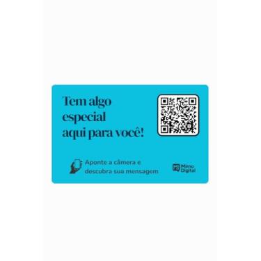 Imagem de Cartão Presente Surpreenda em Qualquer Data Especial Mimo Digital Personalizado (Azul)