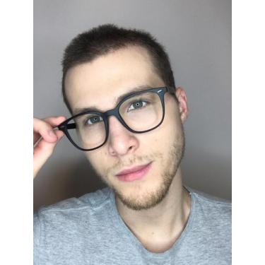 Imagem de Armação Óculos De Grau Masculino Daniel Preto - Palas Eyewear