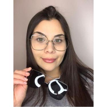 Imagem de Armação Óculos Grau Clipon Feminino Thelma Grafiti - Palas Eyewear