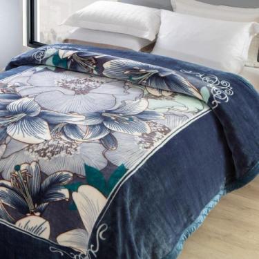 Imagem de Cobertor Casal Raschel Plus Jolitex Microfibra 1,80 x 2,20m, Charlento