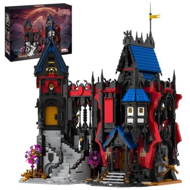 Imagem de Mavo brix Gothic Vampires Castle House Building Set for Adults, 3540 PCS Large MOC Modular Haunted Houses Model Kit Compatible with Lego, Horror Architecture Block Gift for Christmas Birthday