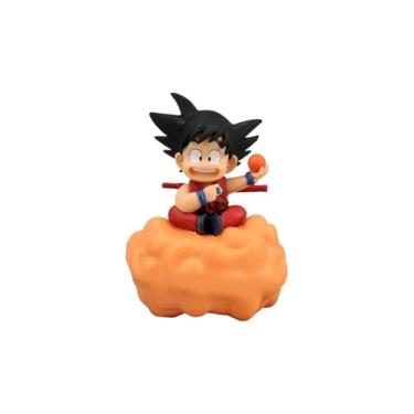 Imagem de SPARC LIGHTING Anime Energy Warriors Collectible Action Figures – Detailed PVC Statues with Color Variants, 17–26 cm Display Models for Collectors and Fans (Style F - Kid Warrior on Cloud)