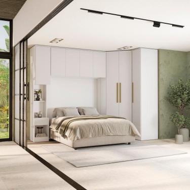 Imagem de Quarto Completo Kappesberg Adapt 7 Peças Branco