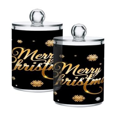 Imagem de Qilmy Qtip Suporte de boticário de 400 ml, frasco de armazenamento de boticário de plástico transparente com tampa, dispensador de recipiente de banheiro para bola de algodão, cotonete, fio dental