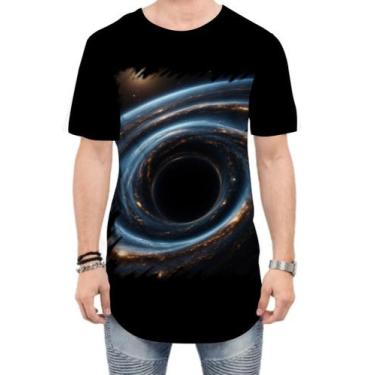 Imagem de Camiseta Longline Buraco Negro Gravidade Espaço 7 - Kasubeck Store®, G
