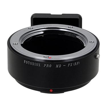 Imagem de Adaptador de montagem de lente Fotodiox Pro compatível com lentes Minolta MD em câmeras Fujifilm X-Mount