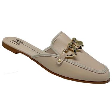 Imagem de Mule Moleca 5722.110 Feminino - Creme