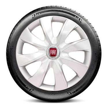 Imagem de Calota LC230 Fiat Aro 14 Prata Prime Escolha o carro