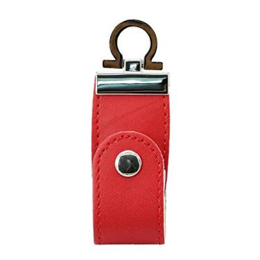 Imagem de Chaveiro PU vermelho de 8 GB USB 2.0 Flash Driver Pen Drive U Disk PenDrive Pen Drive USB Flash Disk USB Flash Card Pen Drive