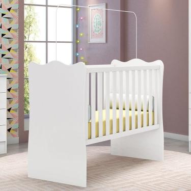 Imagem de Berço Mini Cama Caian Branco