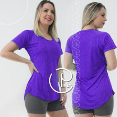 Imagem de Camiseta Veste Legging Tapa Bumbum Poliamida Microfibra PINA Camiseta 