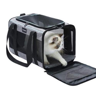 Imagem de Transportadora de Animais Vceoa para Cães e Gatos (Até 10kg) - 48x30x3