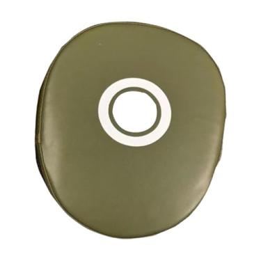 Imagem de oshhni Luva de luva de luva de boxe de luvas profissionais Mitts de boxe Focus Mitts Punchando Target para Workout Muay Thai Karate, Almofada de Mão Redonda