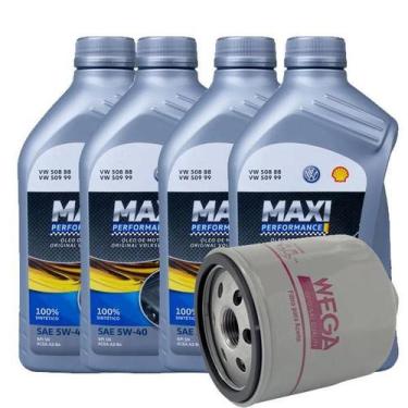Imagem de Troca de oleo vw polo gol voyage saveiro 5w40 original + filtro - MARC